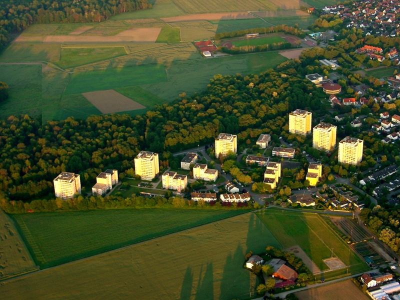 Hochhaussiedlung in Umkirch