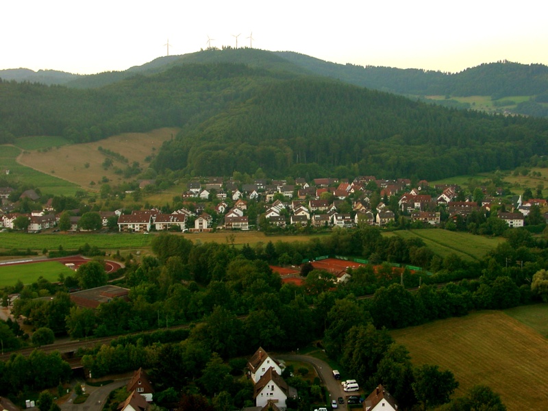 Gundelfingen, Ortsteil Wildtal aus der Luft