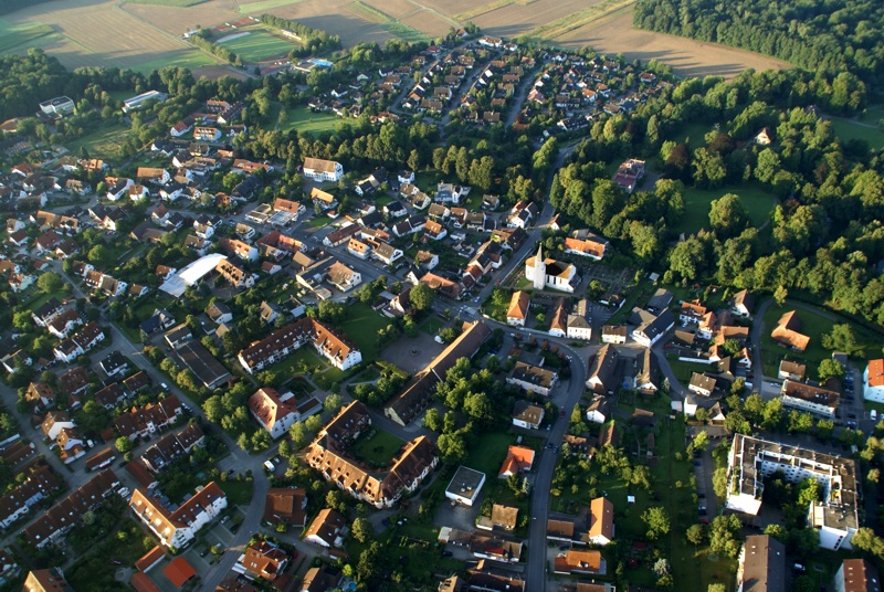 Luftbild Umkirch bei Freiburg